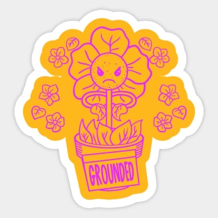 Ground Flower (Lineal) Sticker